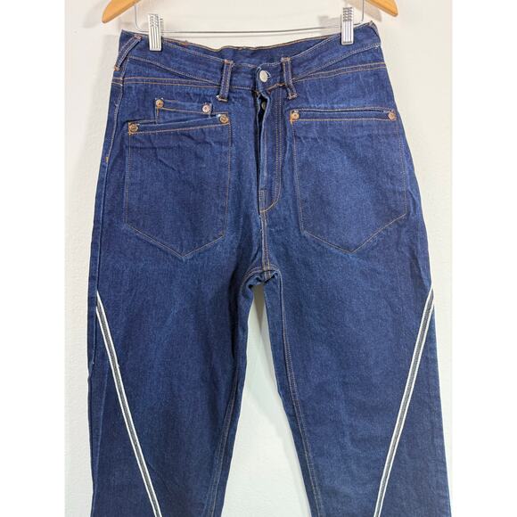 Evisu Heritage Selvedge Jeans 34x32 – Rare Painted Pocket Japanese Denim - Picture 3 of 15